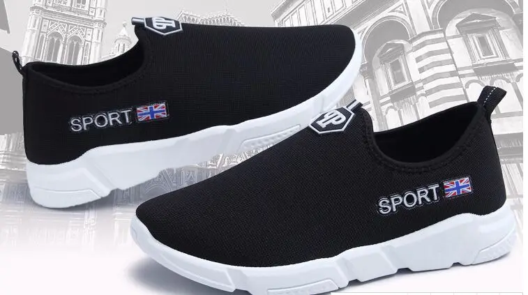 ONKE Promotion Men Running Shoe Breathable Mesh Sock Sneakers Man Slip On Plat Trainers Size 38-44 Sport Shoes sapatilhas mulher | Спорт и
