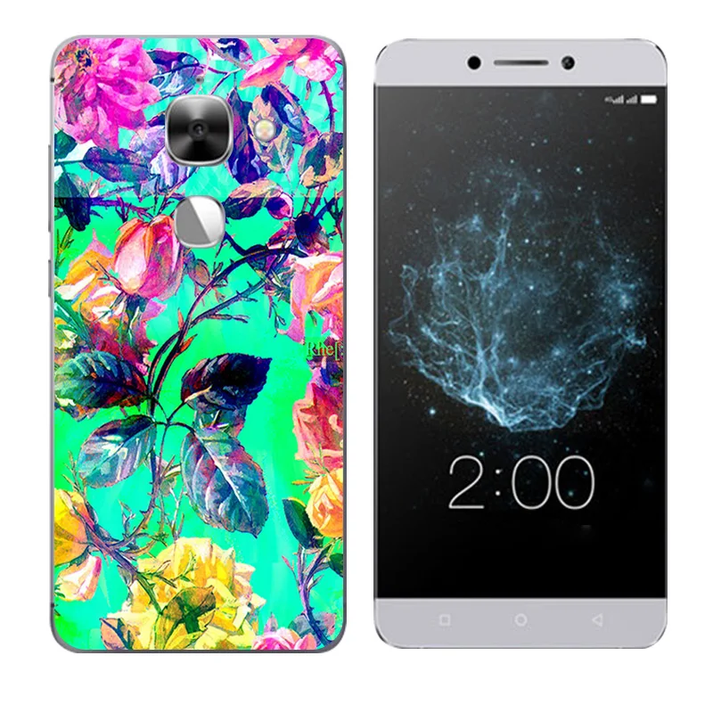 Для LeEco Le Max2 чехол X820 силиконовый Letv Max 2 Чехол Leeco Coque Botanic Printing для Eco X829 X821 |