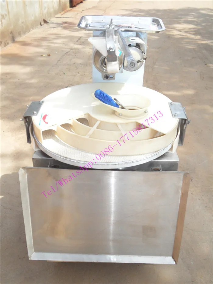 Небольшой Вертикальный зеркальный круглый разделитель теста из нержавеющей