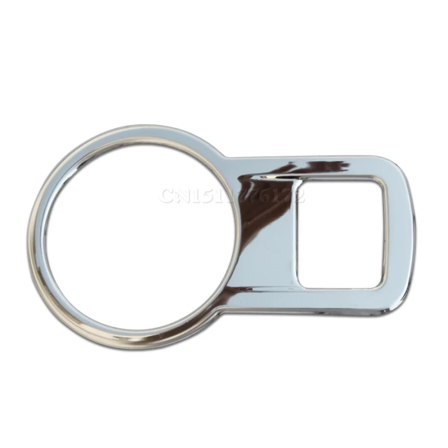 Высокое качество! Украшение для переключателя фар из нержавеющей стали наклейка