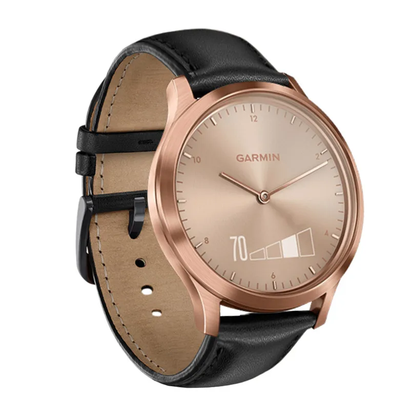20mm High quality Leather bracelet For Garmin Venu vivoactive 3 music Forerunner 245 645 strap Smart Watch Quick release band