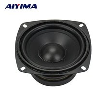 AIYIMA 1Pcs 4 Inch Audio Subwoofer Speaker 30 W 8 ohm Woofer Midrange Bass Computer Speakers For Home Theater Sound System