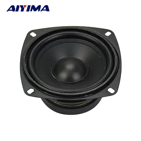 AIYIMA 1 шт. 4-дюймовый аудиосабвуфер динамик 30 Вт 8 Ом низкочастотный динамик для компьютера колонки для домашнего кинотеатра звуковая система