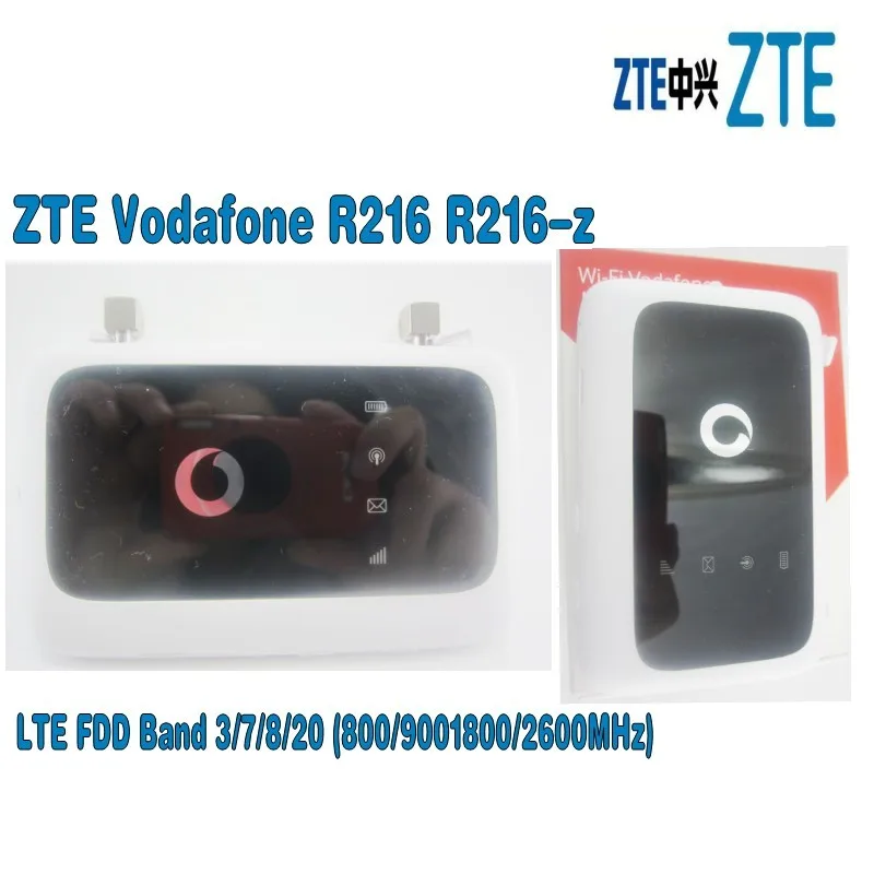 Карманный Wi Fi роутер Vodafone R216 разблокированный с двумя антеннами 4G LTE Huawei PK huawei E5573