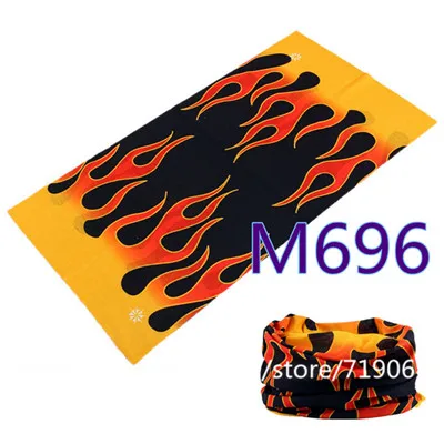 M696 M671-730 Спорт Бандана для мотоцикла, велосипеда шарф повязка на голову различные тюрбан капюшон Волшебная Вуаль головной платок многофункциональный Спорт - Цвет: M696
