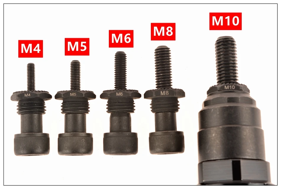 Riveter M4 M5 M6 M8 M10 Electrical Rivet Nut Gun Steel and Alu Battery Insert Cordless Drill Adaptor Riveting Tools | Инструменты - Фото №1
