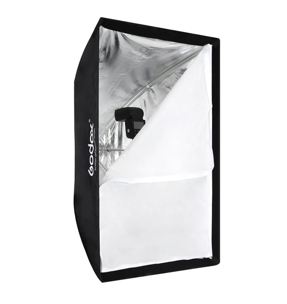Godox прямоугольный зонтик Softbox 60 см х 90 см 24in x 35.4in для строб студия вспышка для фотографирования