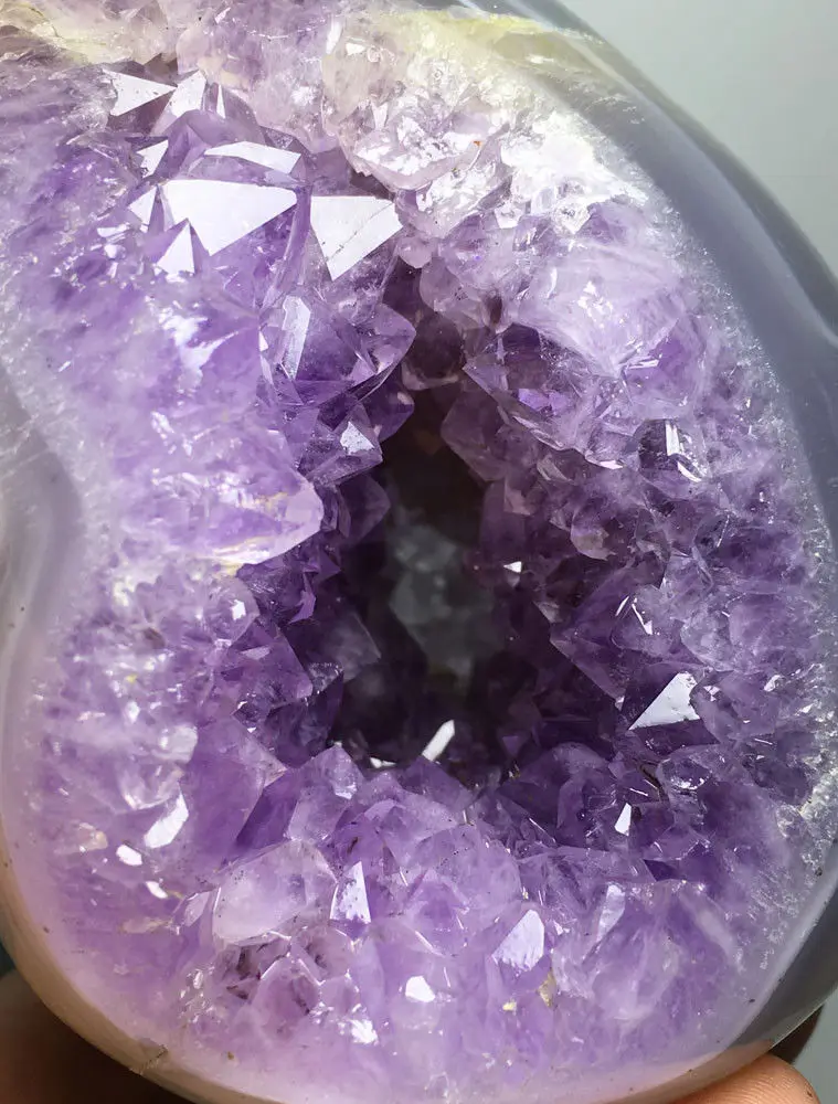 739 г Агат геоде! Природный Сердолик кристалл кварца геоде агат аметист