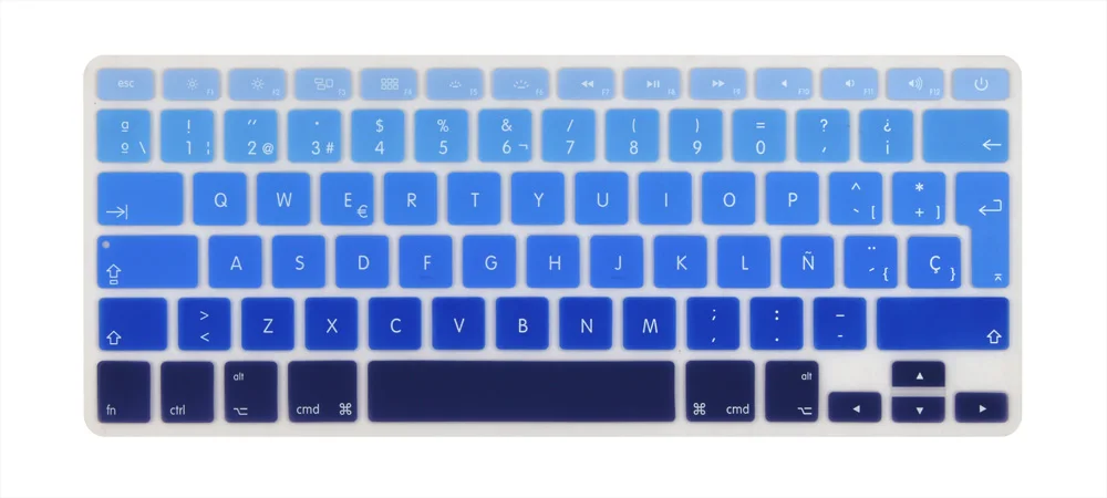 ES Испания испанский евро Ввод Клавиатура крышка для MacBook Air 13 дюймов A1466 A1369|Чехлы