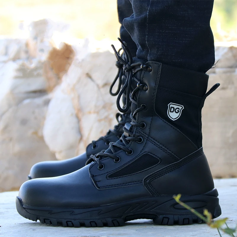 Мужская повседневная обувь со стальным носком Рабочая безопасная для защиты от