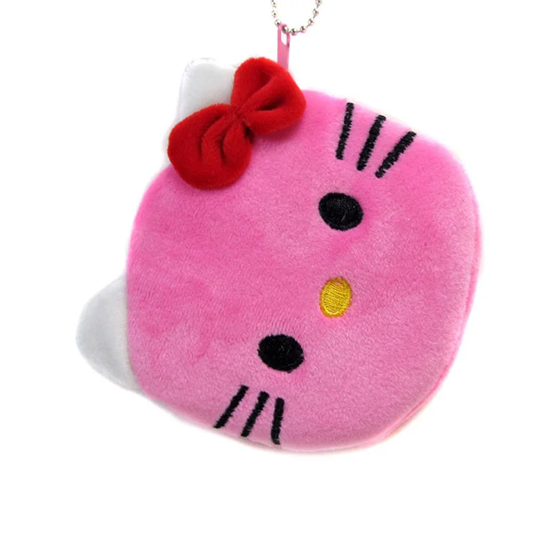 1 шт. кошелек для монет и женские кошельки плюшевые сумки hello kitty девочек сумка
