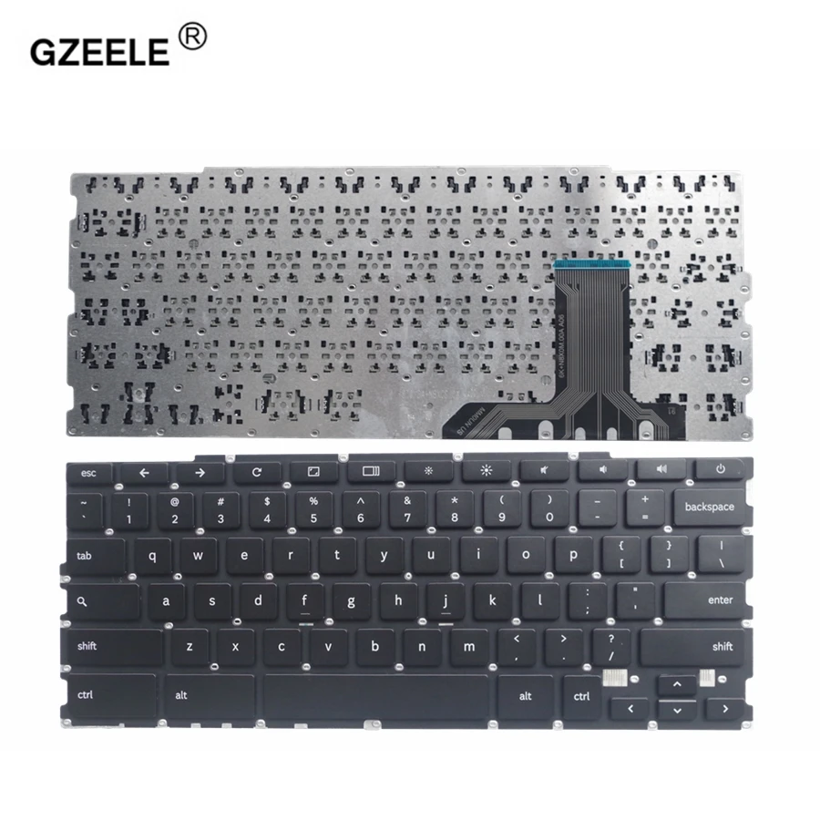 GZEELE новая клавиатура для ноутбука США Samsung Chromebook XE303 XE550 XE500 XE505 XE303C12 XE550C21 500T1C