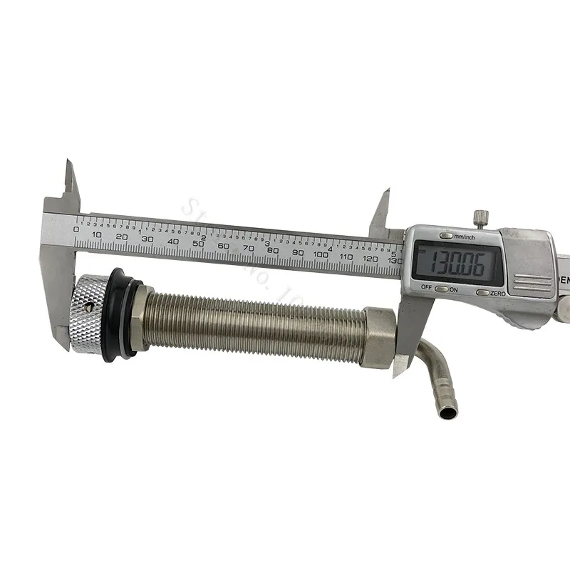 Пивной кран хвостовик крана с 8 мм парикмахерский локоть Хромированная Пластина