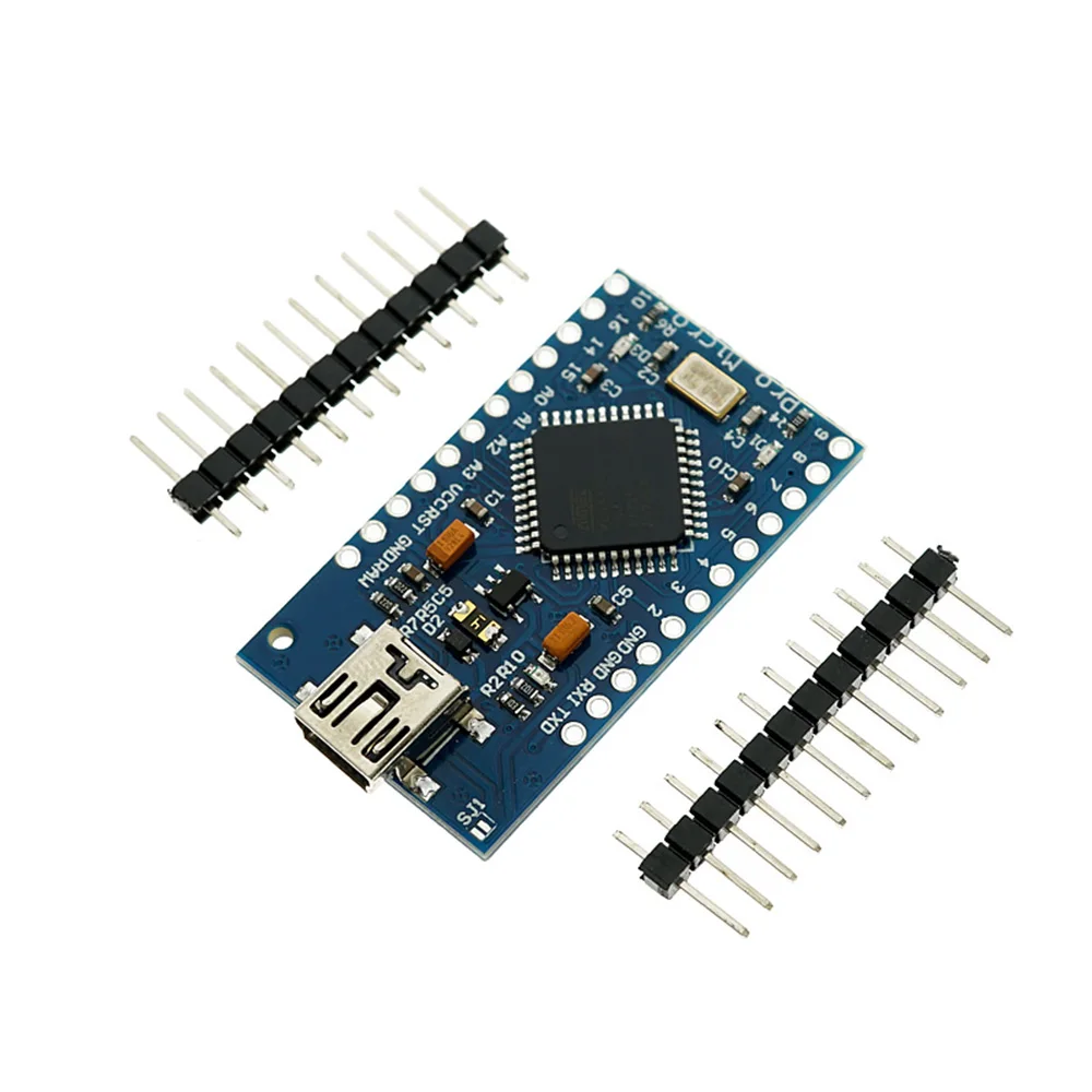 Плата модуля Pro Mini ATmega32U4 5V 16MHz с 2 рядным pin pro micro для Arduino|Программируемые игрушки| |