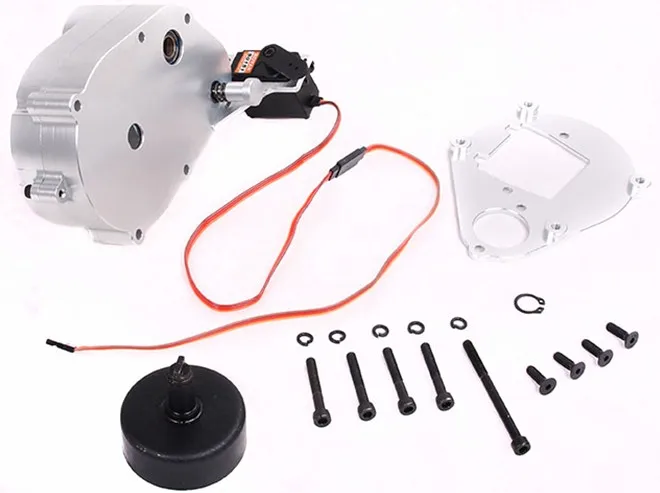 1/5 комплект металлических задних редукторов для радиоуправляемого автомобиля с