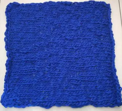 50*50cm Handcraft Acrylic Fiber Blanket Basket Stuffer Filler Newborn Baby Photography Background - Цвет: Navy blue