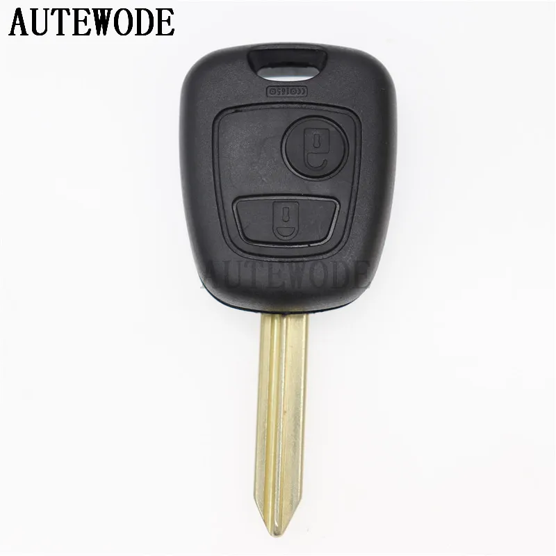 AUTEWODE 2 кнопки дистанционного управления брелок автомобиля телефон SX9 307 407 406