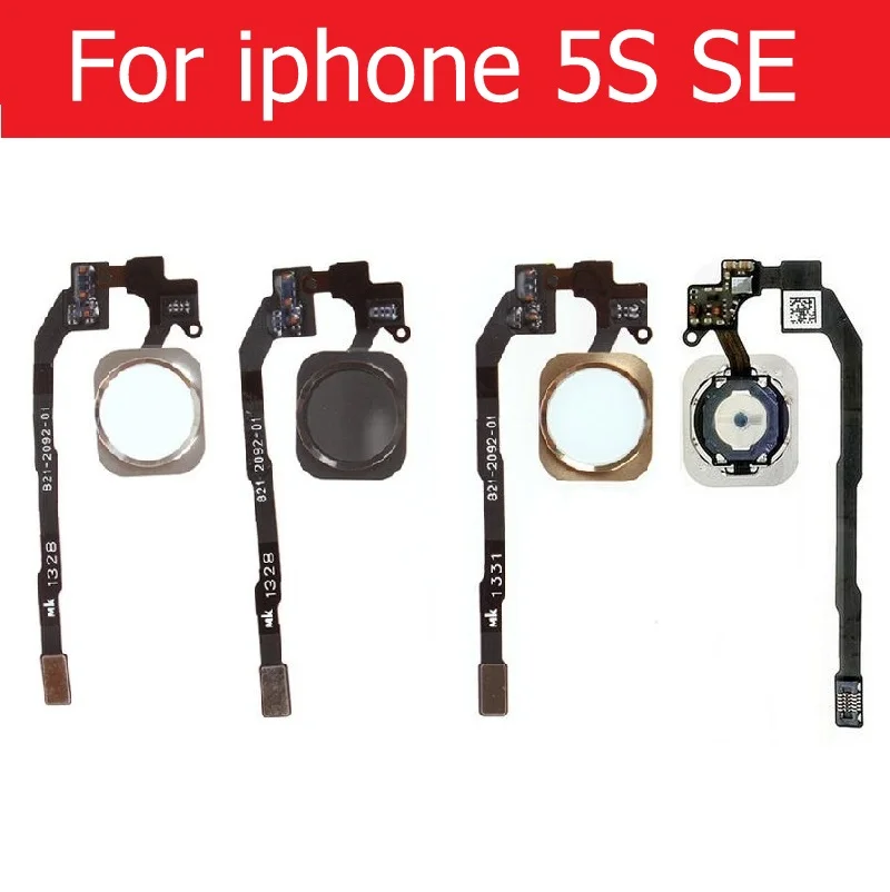 Кнопка Home гибкий ленточный кабель в сборе для iPhone 5S SE 6 6s plus