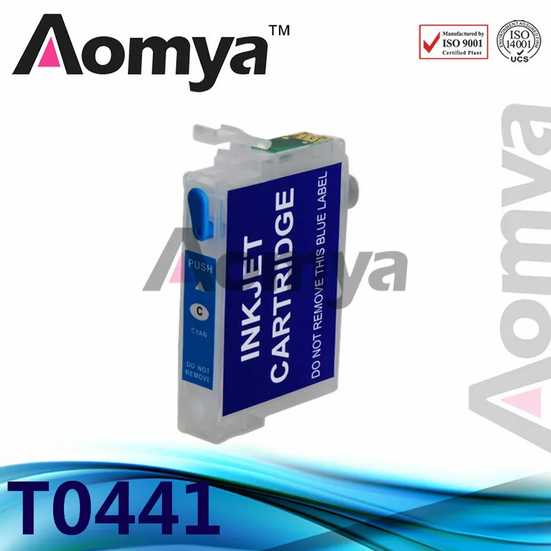 4 цвета T0441 T0442 T0443 T0444 многоразового картридж для Epson Stylus C64/C66/84/C86/CX3600 /CX4600/CX6400/CX6600