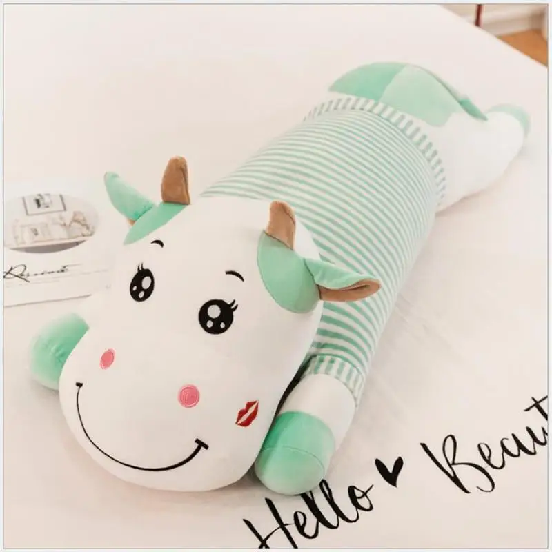 Kawaii Мультфильм молочная корова плюшевые игрушки мягкие животные куклы мягкая