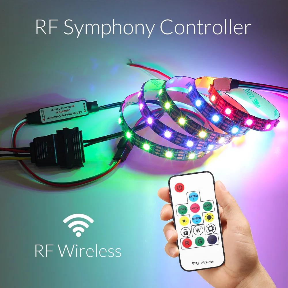 RGB контроллер со светодиодной подсветкой 5 24 В 14 клавиш SATA|Контролеры RGB| |