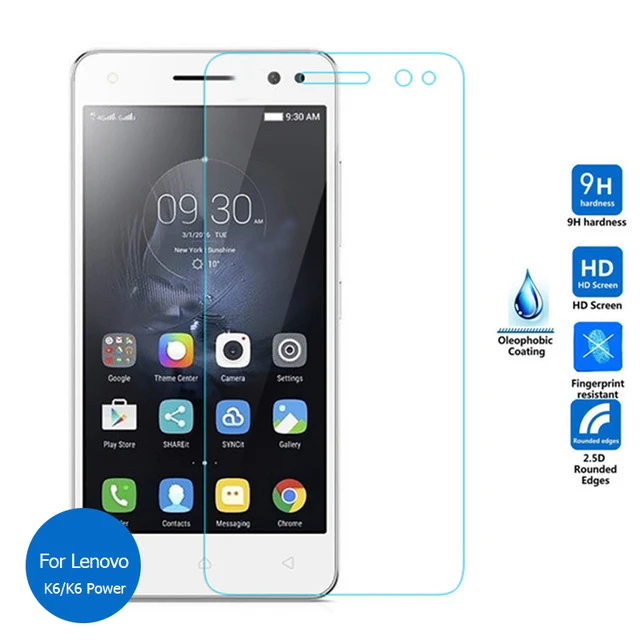Для Lenovo K6 закаленное стекло Оригинал 9H Высококачественная защитная пленка