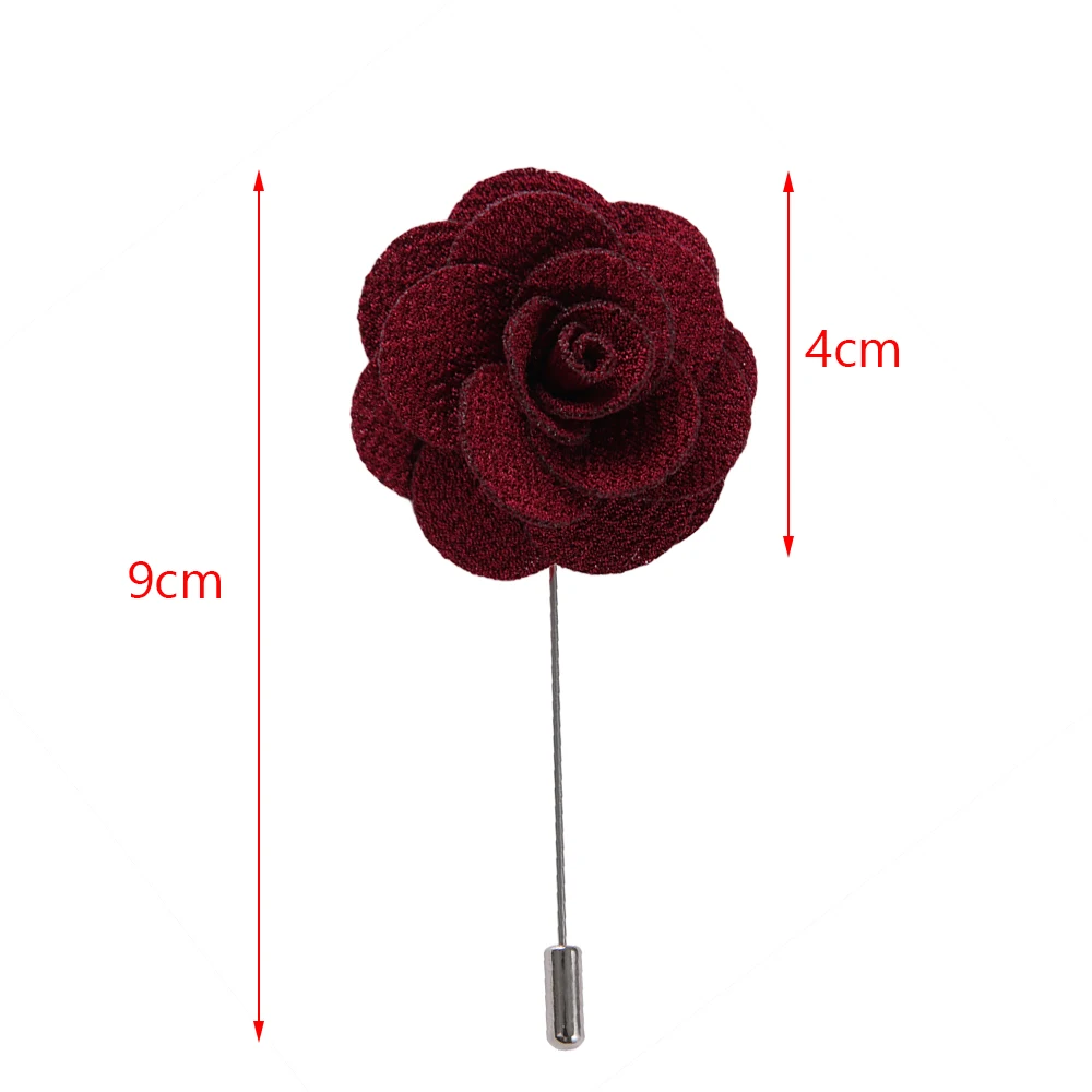 1 шт. новинка брошь в форме цветка камелии с отворотом ручной работы булавка для