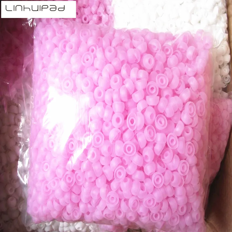 Linhuipad Сменные силиконовые вкладыши для ушей чехлы наушников 3 размера на выбор 3000