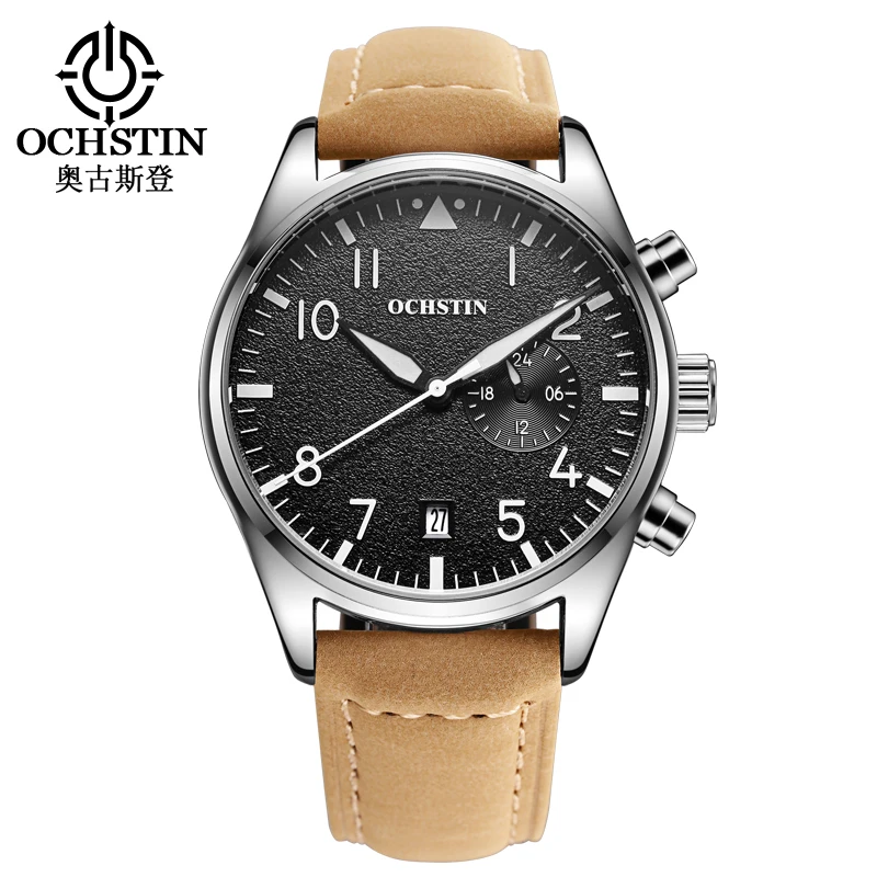 OCHSTIN Роскошные наручные часы армейские военные Модные кварцевые мужские