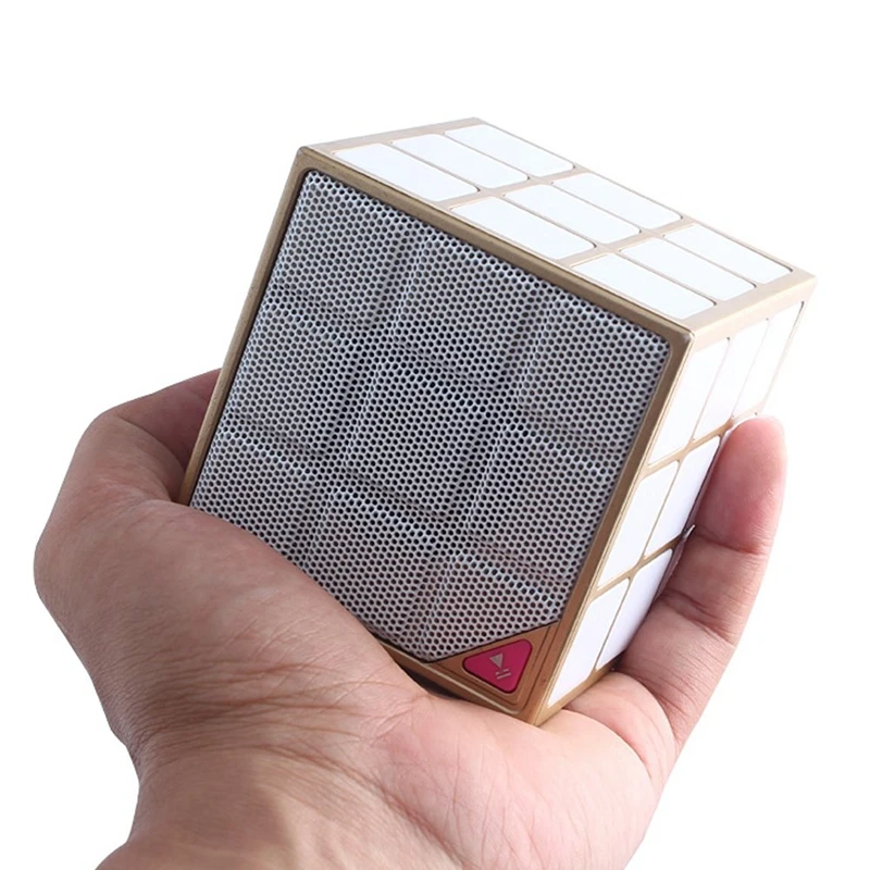 Рождественский подарок мини 36LED для Cube Bluetooth спикер Красочный беспроводной