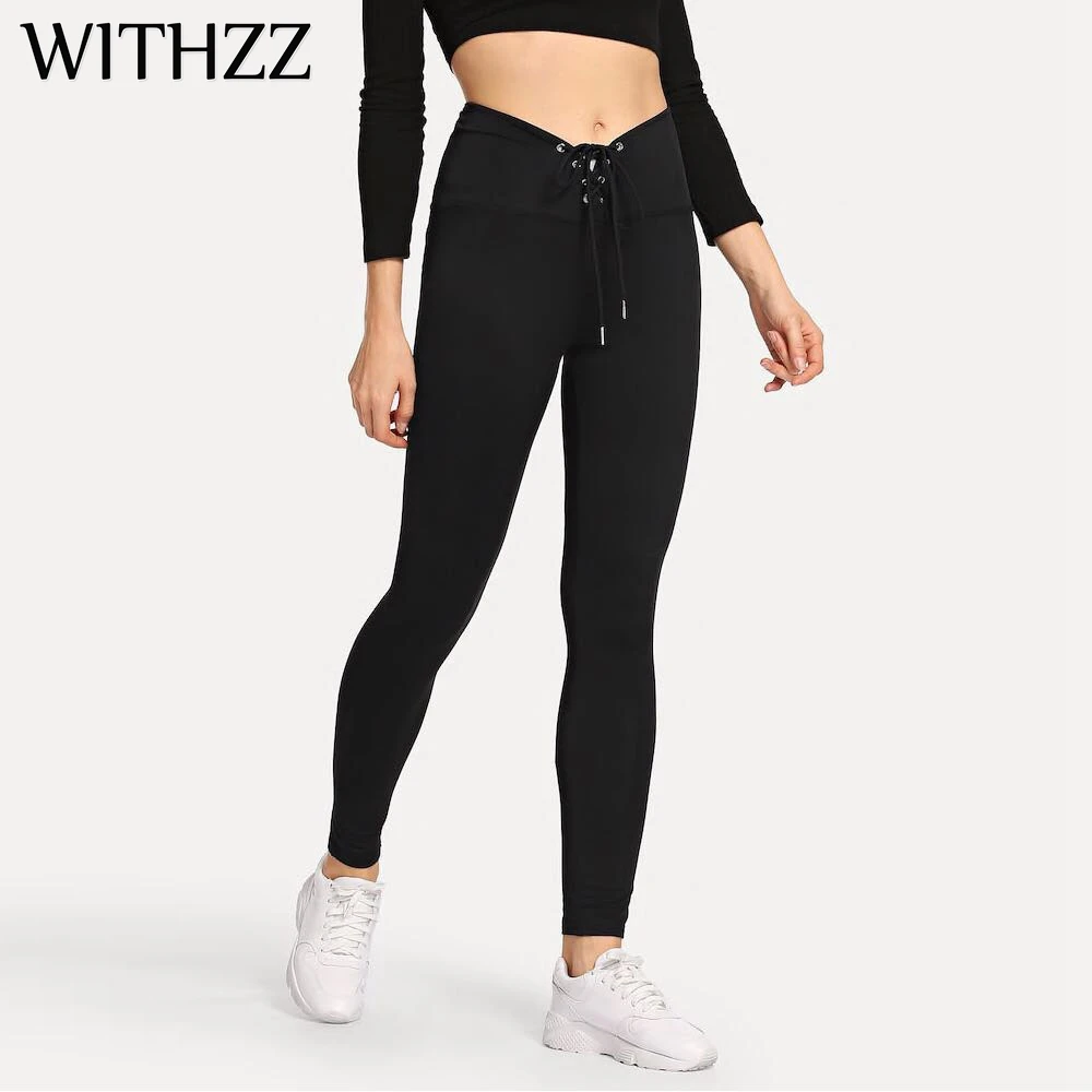 

WITHZZ Elastic Bandage Leggings Women Leggins Elbows for Fitness Legins Jeggings Tayt Sporting Athleisure Sportleggings Pants
