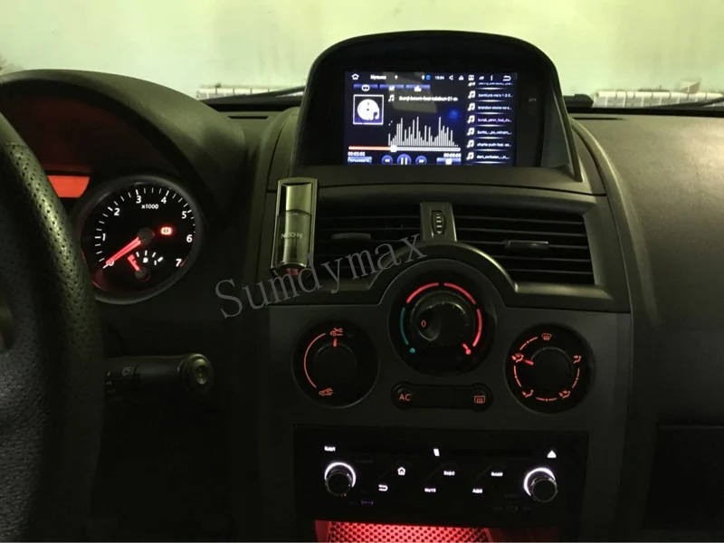 1024*600 hd Восьмиядерный 4G 64G Android 10 0 автомобильный мультимедийный плеер для Renault Megane