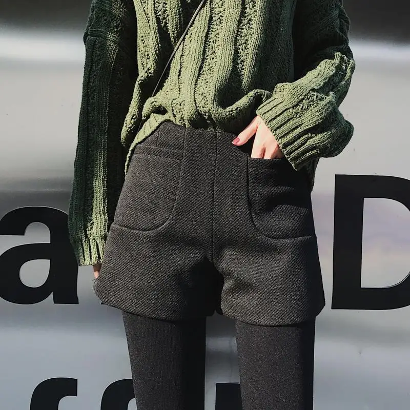 Donna пикантные Pantalones Mujer дамы осенне зимняя Дамская обувь Hiver Высокая талия