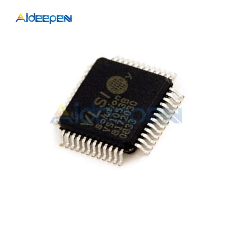 VS1053B Chip VS1053 VS1053B стерео аудио MP3 модуль щит запись декодирования макетная плата с слотом для sd-карты для Arduino UNO Breakout Board - Цвет: VS1053B Chip