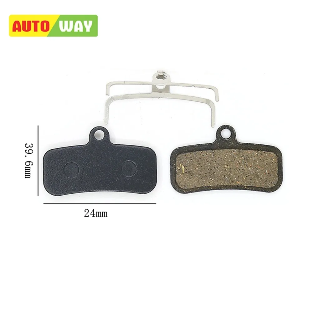 Autoway 4 пары красный спеченный Велосипедный тормозной колодки для Shimano Saint m810 m820 Zee