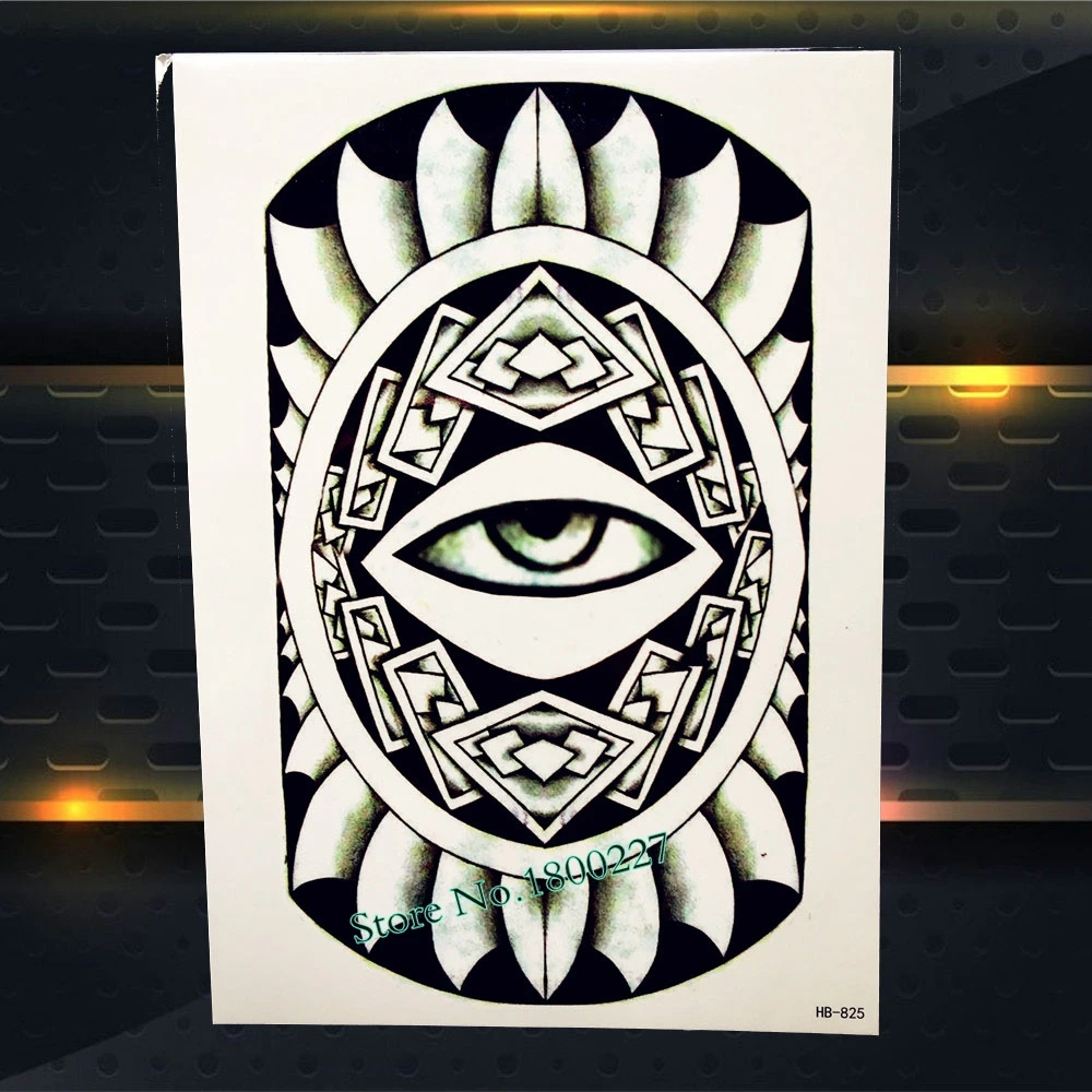 Змеиный принт водонепроницаемый временные татуировки для женщин и мужчин Тотем