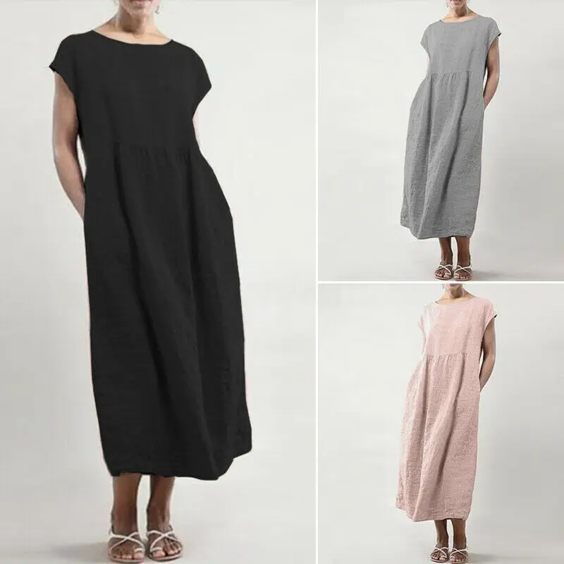 

Women Summer T-Shirt Dress Oversize Long Shirt Dress Plus Sundress Plus