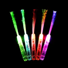 12Pcs Neon Sticks Optical Fiber Stick Flashing Batons Light-Up Stick Festival Party Rave Festival Decoration Concert Prop Bar