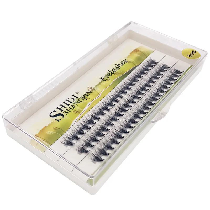 Thickness 0.07mm Black Individual Wave Mink Eyelashes Extension False Eye Lashes | Красота и здоровье