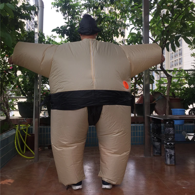 Надувной детский костюм Sumo с вентилятором сумо Борцовский женский на Хеллоуин