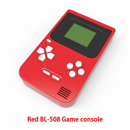 Red Мини портативные игровые консоли встроенный 268 игр классический ретро Портативный детей Ностальгический Игра NES 2 дюймов Цвет Экран - Цвет: Red