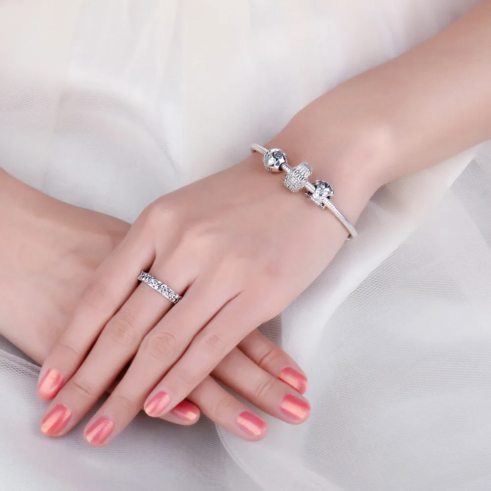 JewelryPalace 925 стерлингового серебра куртка бусины Подвески Серебро Оригинальный