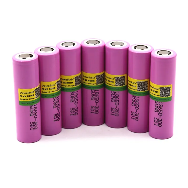 Daweikala Оригинал ForSamsung 18650 3000 mah батарея INR18650 30Q 20A разрядная литий ионная