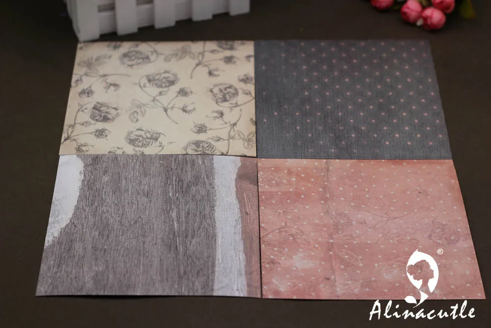 AlinaCraft 24 sheets 6&quotX6&quot garden chores patterned paper Scrapbooking pack handmade craft Background pad | Дом и сад