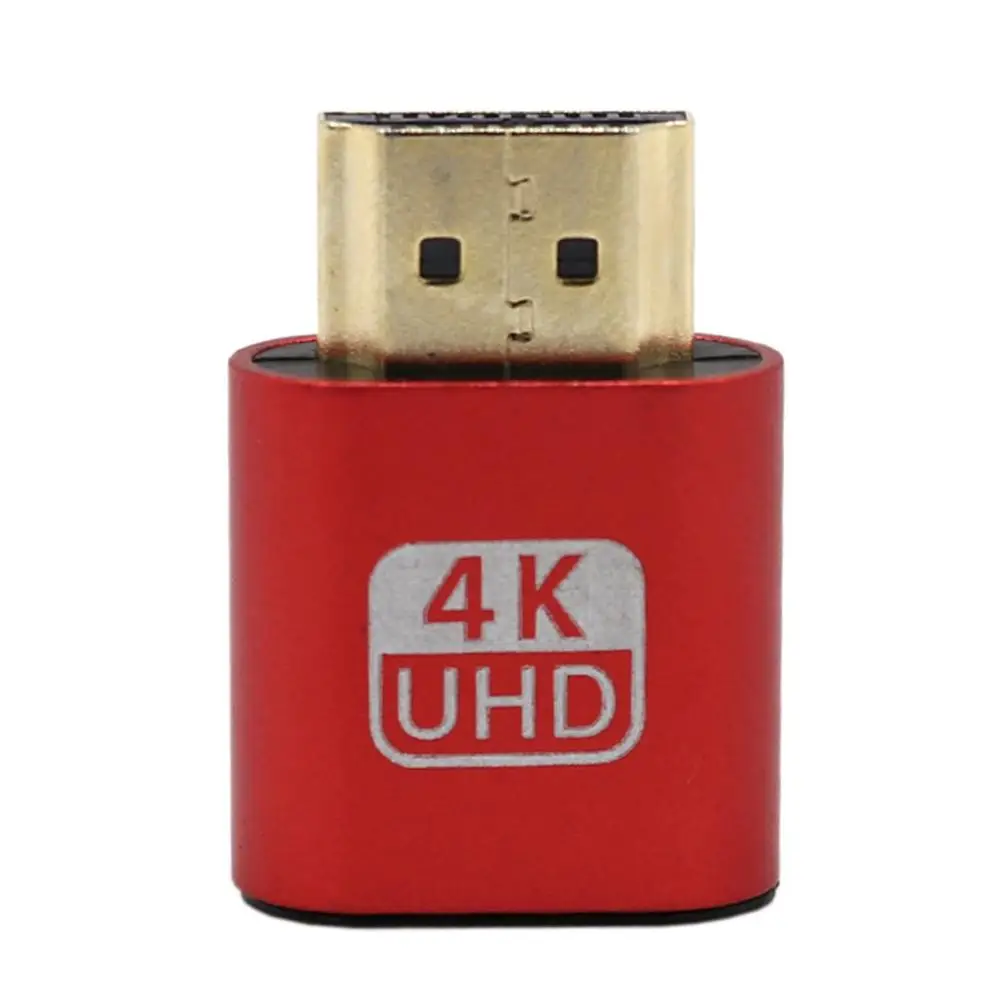 Изысканный дизайн прочный VGA виртуальный дисплей адаптер HDMI 1 4 DDC EDID пустышка