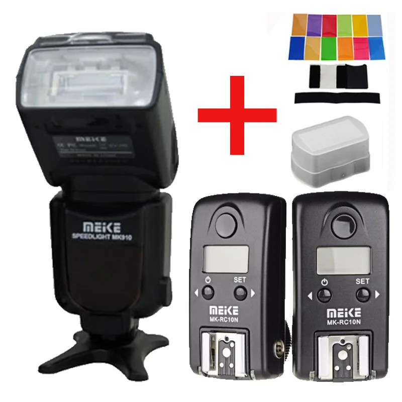 Вспышка Meike MK 910 MK910 i TTL 1/8000s HSS Master для Nikon D7100 D7000 D5300 D5200 D5100 D3200 D3100 D3000|meike mk-910|mk 910flash
