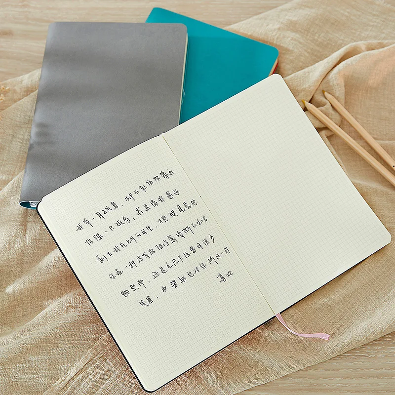 Мягкий чехол толстые Творческий Тетрадь Дневник квадрат Блокнот|Записные
