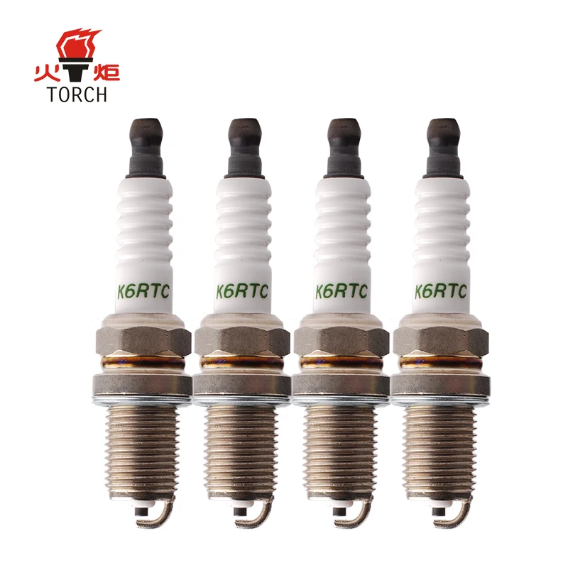 4 шт./лот Китай Оригинальный факел Никель сплав свечи зажигания автомобиля K6RTC для