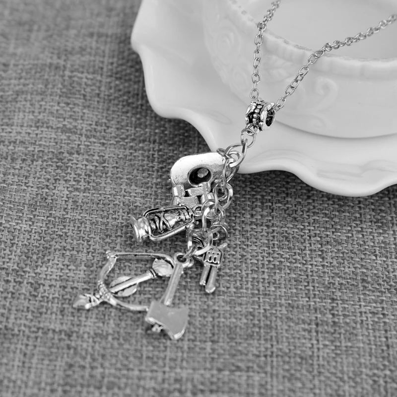 Подвеска с изображением героев фильма Ходячие мертвецы | Украшения и аксессуары