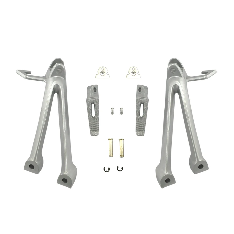 Подножки с кронштейнами для Suzuki GSXR600 GSXR750 2006 2007 GSXR 600 750 06 07 K6|foot rest|passenger foot pegsfoot pegs |